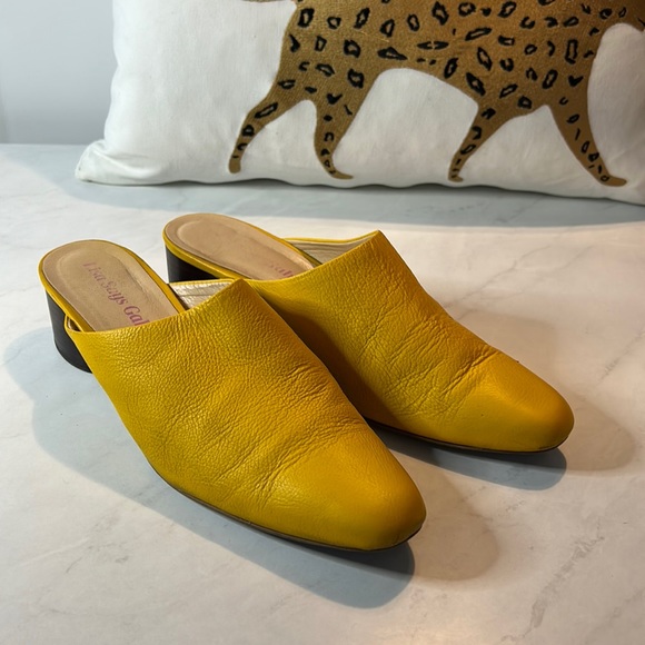 Lisa Says Gah 'Lou Mule’ Size 9 Canary Yellow - Picture 8 of 14
